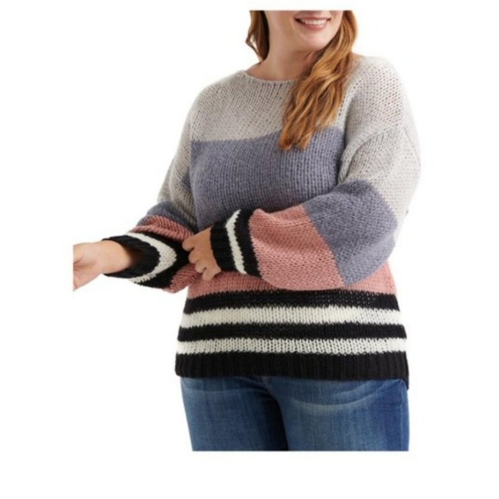 Lucky Brand Bold Stripe Sweater